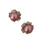 Dolce & Gabbana Elegant Floral Crystal Pearl Clip-On Earrings