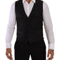 Dolce & Gabbana Sicilia Slim Fit Black Suit Ensemble