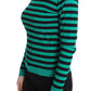 Dolce & Gabbana Elegant Striped Cashmere Silk Sweater