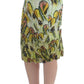 Lanre Da Silva Ajayi Vibrant Silk Blend Pencil Skirt