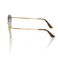 Frankie Morello Beige Metallic Women Sunglass