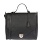 Trussardi Black Leather Women Handbag