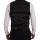 Dolce & Gabbana Elegant Striped Formal Dress Vest