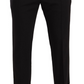 Dolce & Gabbana Elegant Cropped Wool Stretch Pants