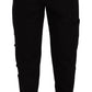 Dolce & Gabbana Chic Black Cargo Pants with Stretch Comfort