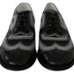 Dolce & Gabbana Elegant Black and White Derby Shoes