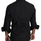 Dolce & Gabbana Elegant Black Slim Fit Dress Shirt