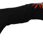 Dolce & Gabbana Elegant Black Virgin Wool Gloves