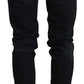 Acht Chic Black Washed Skinny Jeans for Her