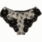 Dolce & Gabbana Elegant White Lace Silk Briefs