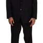 Domenico Tagliente Elegant Two-Piece Deconstructed Suit