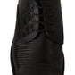 Dolce & Gabbana Exotic Leather Formal Lace-Up Shoes