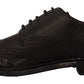 Dolce & Gabbana Elegant Calfskin Derby Oxford Wingtips