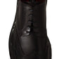 Dolce & Gabbana Elegant Calfskin Derby Oxford Wingtips