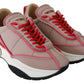 Jimmy Choo Ballet Pink Chic Padded Sneakers