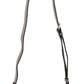 Karl Lagerfeld Elegant Grey Leather Crossbody Bag