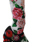 Dolce & Gabbana Floral Embellished Socks Boots