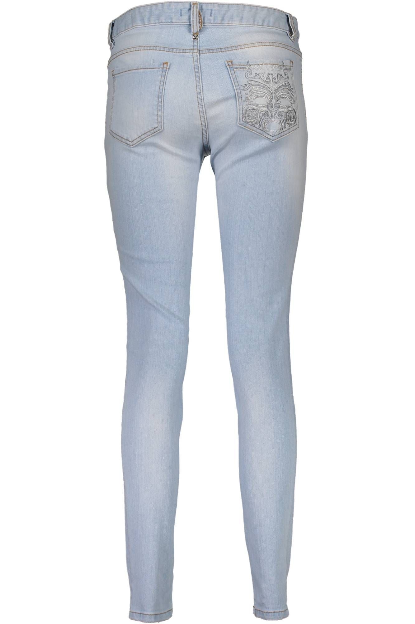 Just Cavalli Light Blue Cotton Women Jeans