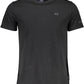 La Martina Black Cotton Men T-Shirt