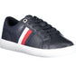 Tommy Hilfiger Blue Leather Women Sneaker