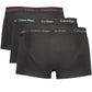 Calvin Klein Black Cotton Men Underwear Trunk Pack