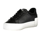 Calvin Klein Black Leather Women Sneaker