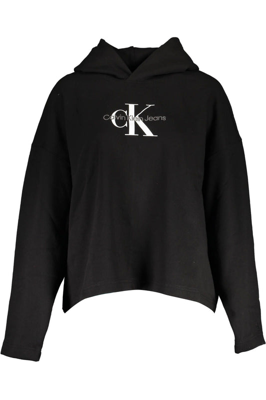 Calvin Klein Black Cotton Women Sweater