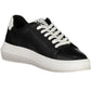 Calvin Klein Black Leather Women Sneaker