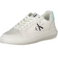 Calvin Klein White Leather Women Sneaker