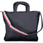 Tommy Hilfiger Chic Blue Contrast Detail Handbag with Logo