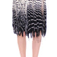 Alice Palmer Chic Black & White Knitted Skirt