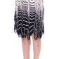 Alice Palmer Chic Black & White Knitted Skirt