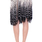 Alice Palmer Chic Black & White Knitted Skirt