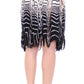 Alice Palmer Chic Black & White Knitted Skirt