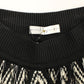 Alice Palmer Chic Black & White Knitted Skirt