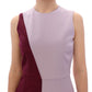 Barbara Casasola Elegant Long Silk Gown in Lavender