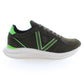 U.S. POLO ASSN. Green Polyester Men Sneaker