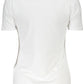 Fila White Cotton Women Polo Shirt