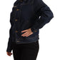 Master Coat Elegant Dark Blue Denim Jacket