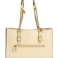 Guess Jeans Beige Polyethylene Women Handbag