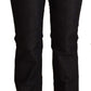 Costume National Chic Low Waist Skinny Black Denim Jeans