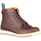 Levi's Brown Leather Men Boot