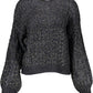 Desigual Chic Contrasting Details Round Neck Sweater