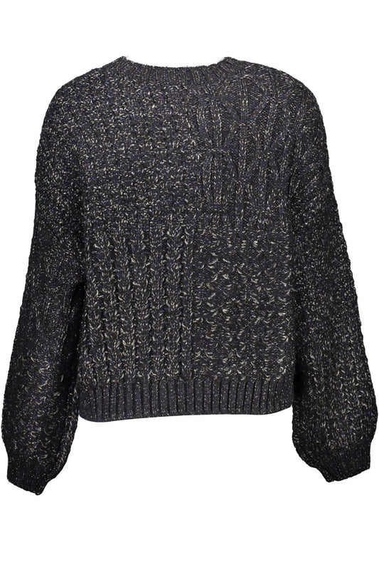 Desigual Chic Contrasting Details Round Neck Sweater