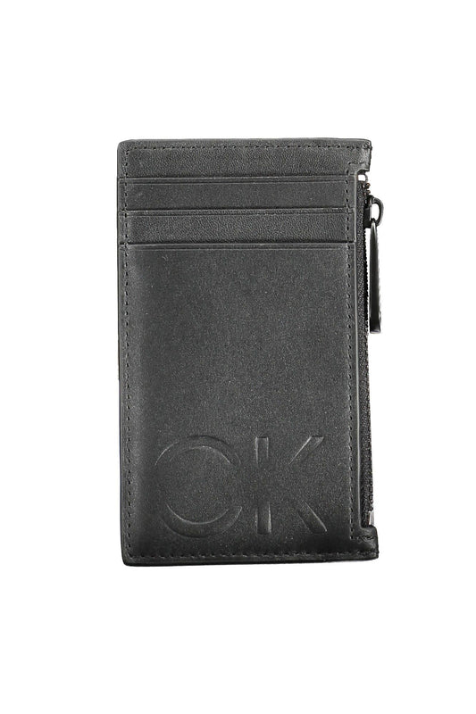 Calvin Klein Black Leather Men Wallet