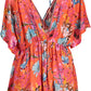 Desigual Vibrant V-Neck Short Sleeve Dress