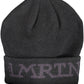 La Martina Black Acrylic Men Cap