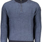 North Sails Blue Wool Men Sweater