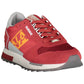 Napapijri Red Polyester Men Sneaker