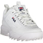 Fila White Polyester Women Sneaker